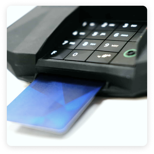 Each PIN Pad and payment method is fully PCI compliant.