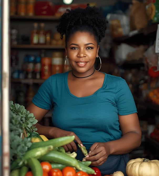 Caribbean grocery store