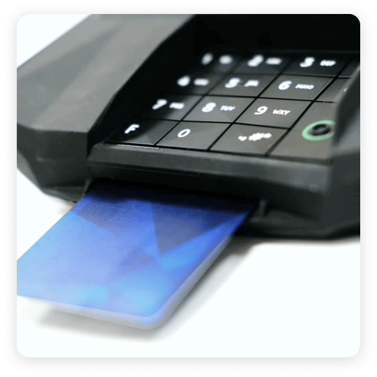 Each PIN Pad and payment method is fully PCI compliant