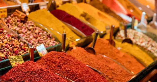 Spices at halal market