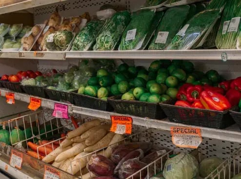 Organic and natural food store POS